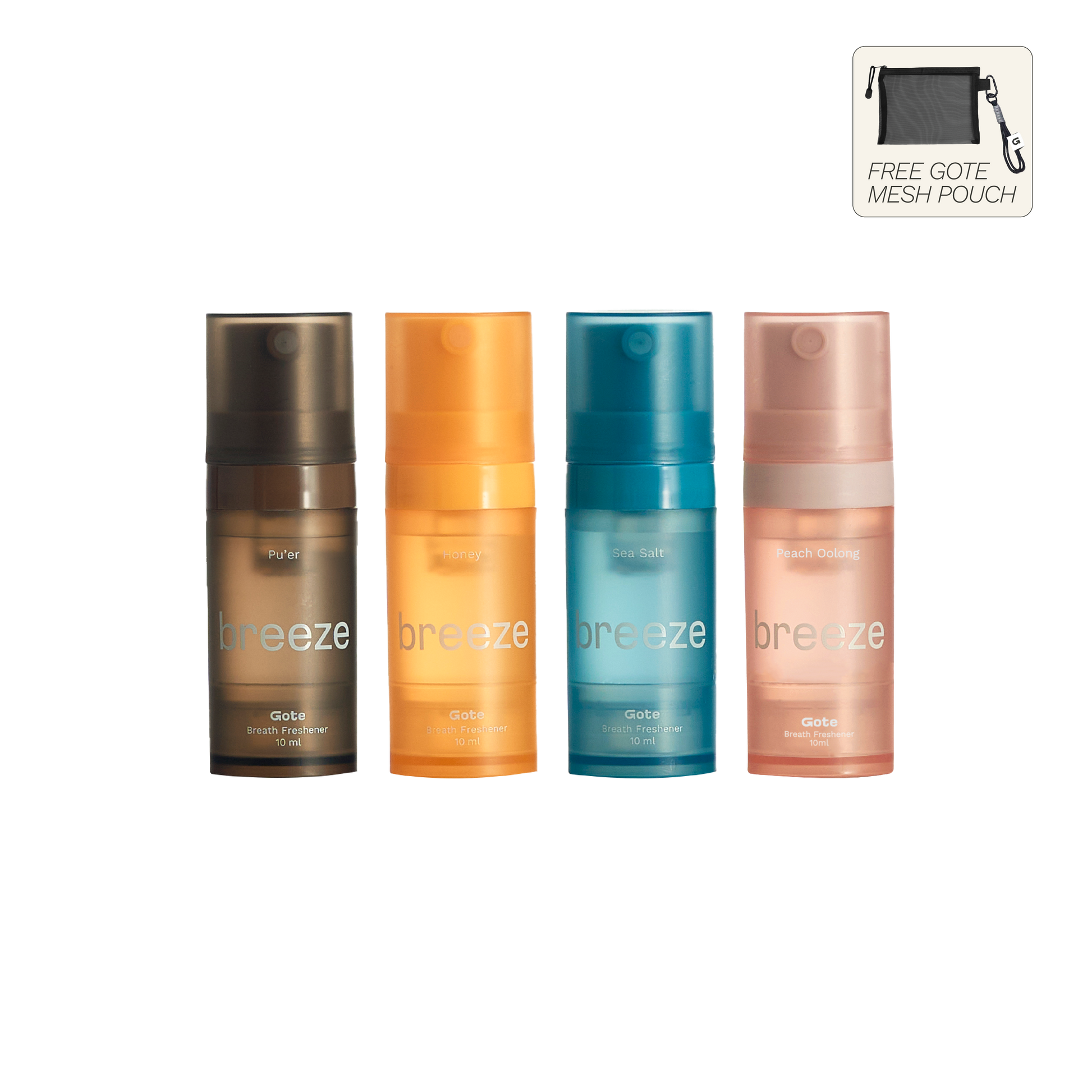 Breeze Breath Freshener Quartet