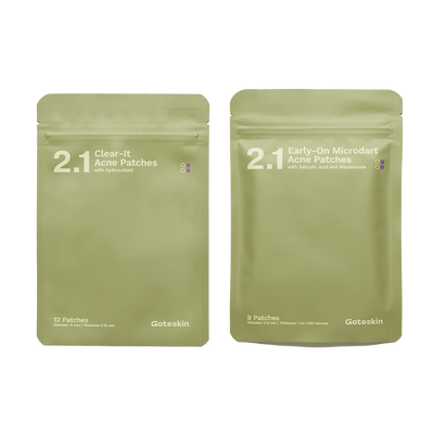 Goteskin Clear-It Acne Patches  + Goteskin Early-On Acne Patches