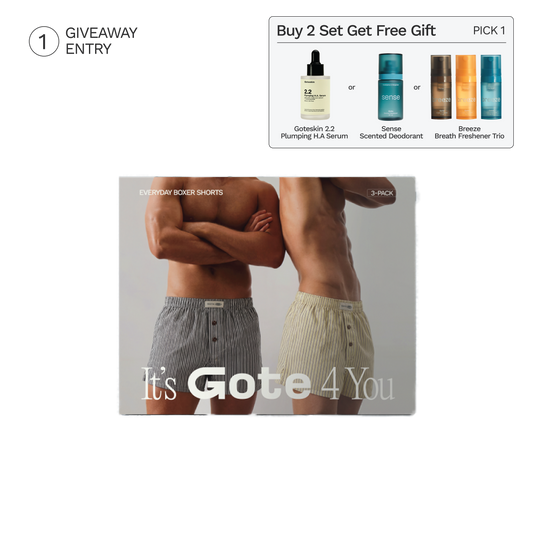 Everyday Boxer Shorts Set - S/M