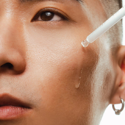 gote-goteskin-power-duo-serum-set-on-skin-application